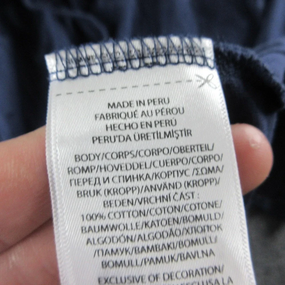 Polo Ralph Lauren Hoodie Mens Small Blue Pullover Sweatshirt Pony Logo